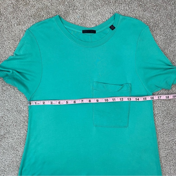ATM Modal Jersey Pocket T-Shirt Dress Green M - Picture 7 of 8
